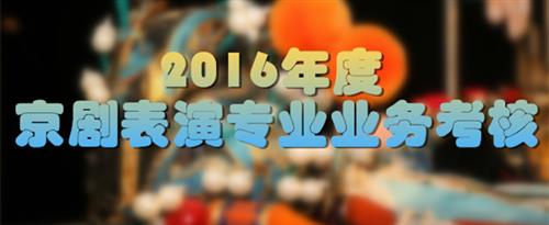 啊～嗯～哼～好大～好深～尻～顶到里面了～自慰棒国家京剧院2016年度京剧表演专业业务考...